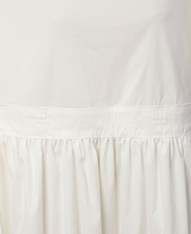 バックカットパフスリーブホワイトワンピース - select store mirror meバックカットパフスリーブホワイトワンピースmirror meselect store mirror meフリーサイズ