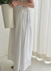 バックカットパフスリーブホワイトワンピース - select store mirror meバックカットパフスリーブホワイトワンピースmirror meselect store mirror meフリーサイズ