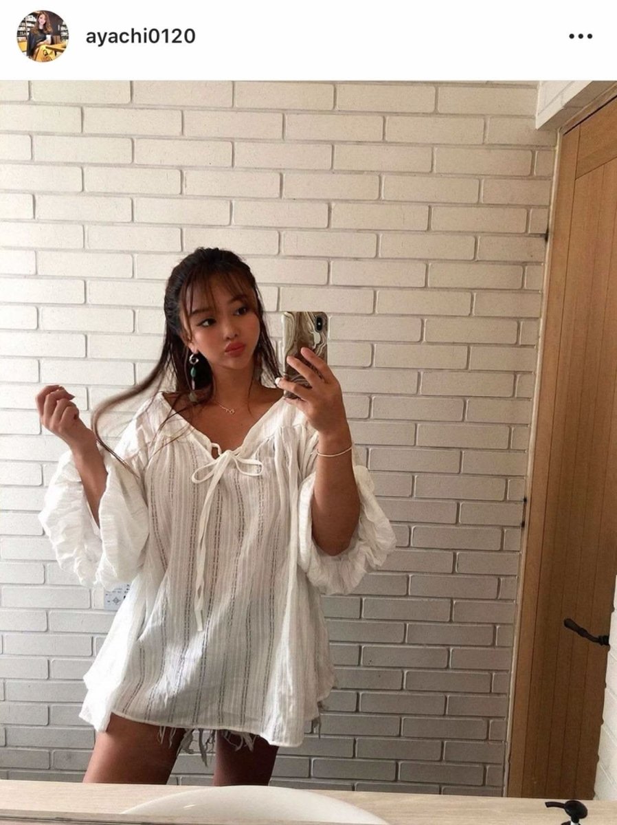 〈インスタグラマー様ご愛用〉【動画あり】ドロップショルダーデザインスリーブトップス - select store mirror me〈インスタグラマー様ご愛用〉【動画あり】ドロップショルダーデザインスリーブトップスmirror meselect store mirror meフリーサイズ