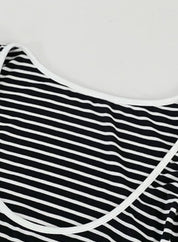 【大人気】バックカッティングオープンボーダートップス - select store mirror me【大人気】バックカッティングオープンボーダートップスmirror meselect store mirror meフリーサイズ