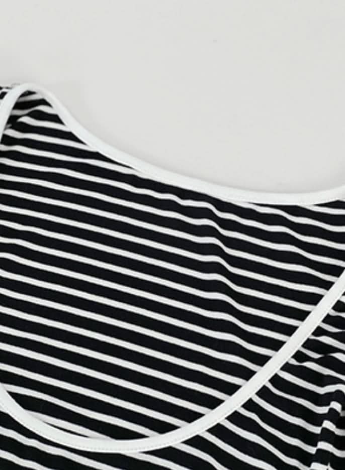 【大人気】バックカッティングオープンボーダートップス - select store mirror me【大人気】バックカッティングオープンボーダートップスmirror meselect store mirror meフリーサイズ