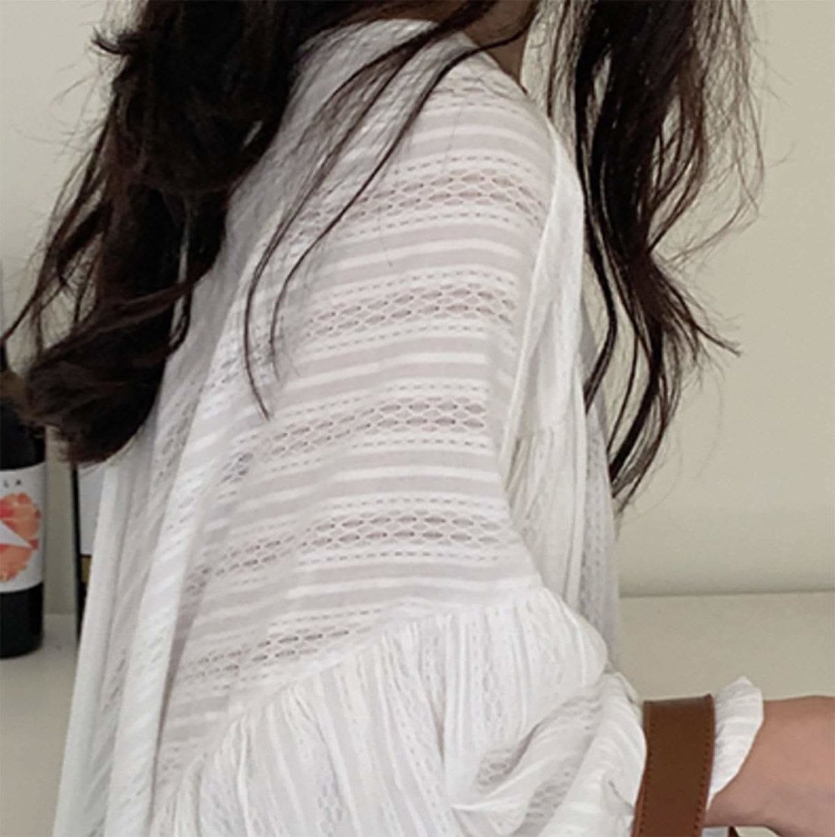 〈インスタグラマー様ご愛用〉【動画あり】ドロップショルダーデザインスリーブトップス - select store mirror me〈インスタグラマー様ご愛用〉【動画あり】ドロップショルダーデザインスリーブトップスmirror meselect store mirror meフリーサイズ