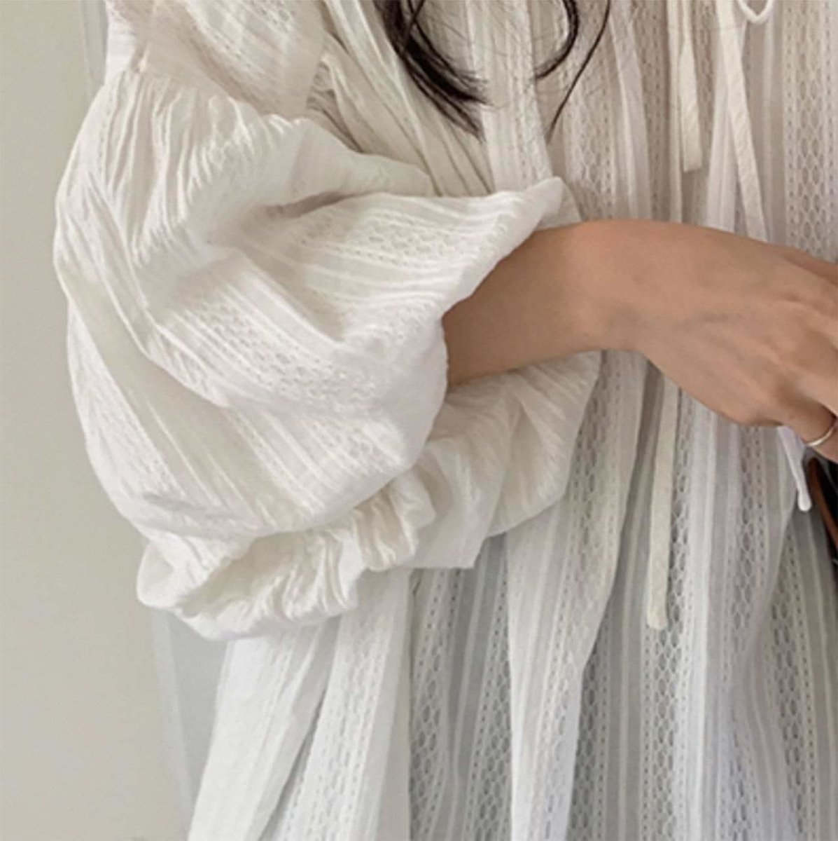 〈インスタグラマー様ご愛用〉【動画あり】ドロップショルダーデザインスリーブトップス - select store mirror me〈インスタグラマー様ご愛用〉【動画あり】ドロップショルダーデザインスリーブトップスmirror meselect store mirror meフリーサイズ