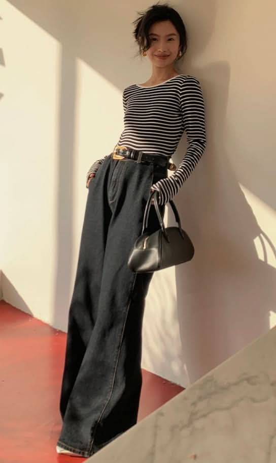 【大人気】バックカッティングオープンボーダートップス - select store mirror me【大人気】バックカッティングオープンボーダートップスmirror meselect store mirror meフリーサイズ