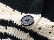 【動画あり】コアヤーン素材ボーダーフリンジニットカーディガン - select store mirror me【動画あり】コアヤーン素材ボーダーフリンジニットカーディガンmirror meselect store mirror meフリーサイズ