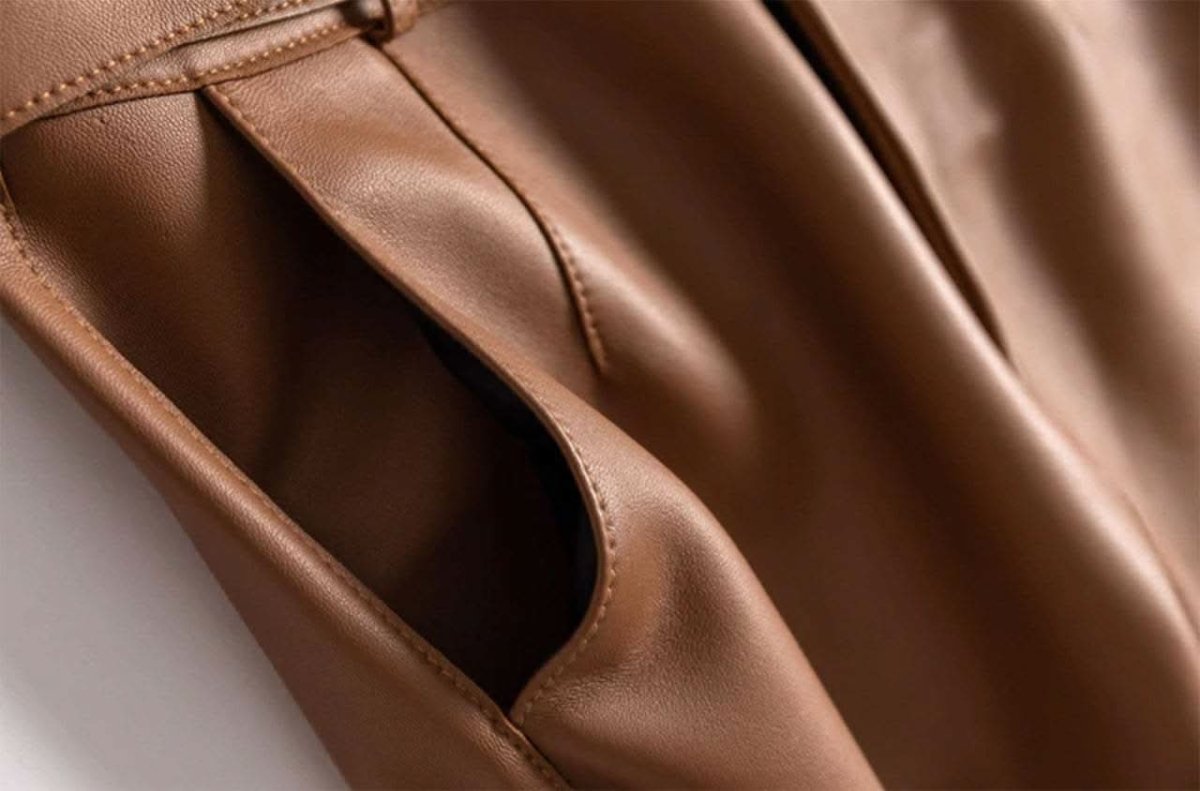 【サイズ展開豊富】【動画あり】高品質PUレザーウエストベルト付きパンツ 2色展開 - select store mirror me【サイズ展開豊富】【動画あり】高品質PUレザーウエストベルト付きパンツ 2色展開80307394mirror meselect store mirror me80307394キャメル S