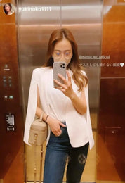 SALE【通常3,780▶︎3,402円】<即納>【曇らない特殊加工】UV&ブルーライト軽減ゴールドフレームだてメガネ 2色展開 mirror me