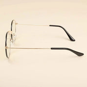 SALE【通常3,780▶︎3,402円】<即納>【曇らない特殊加工】UV&ブルーライト軽減ゴールドフレームだてメガネ 2色展開 mirror me