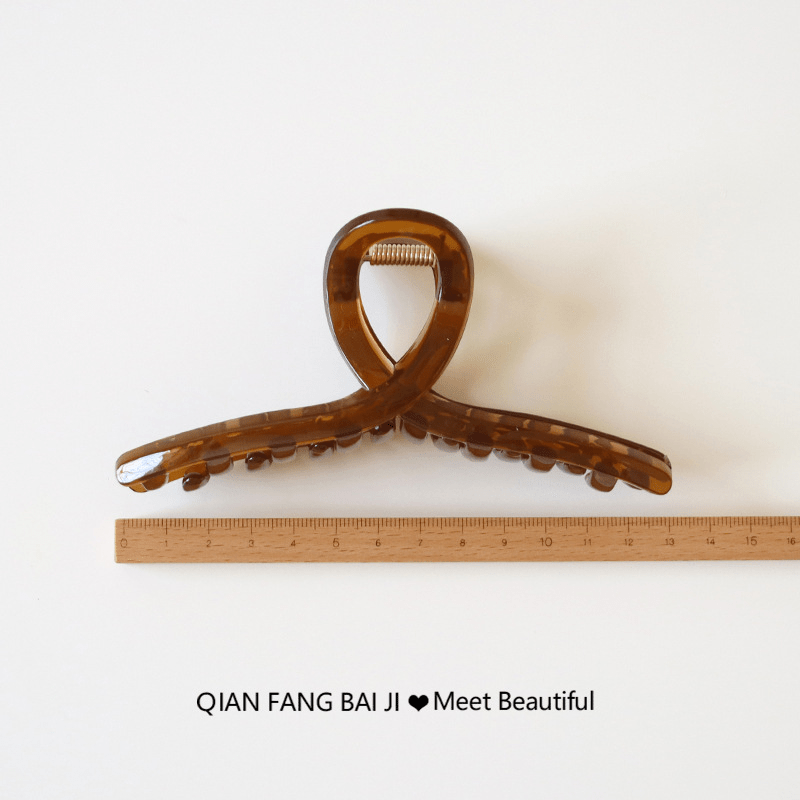 ニュアンスくすみパールヘアクリップ - select store mirror meニュアンスくすみパールヘアクリップselect store mirror meselect store mirror me杏色