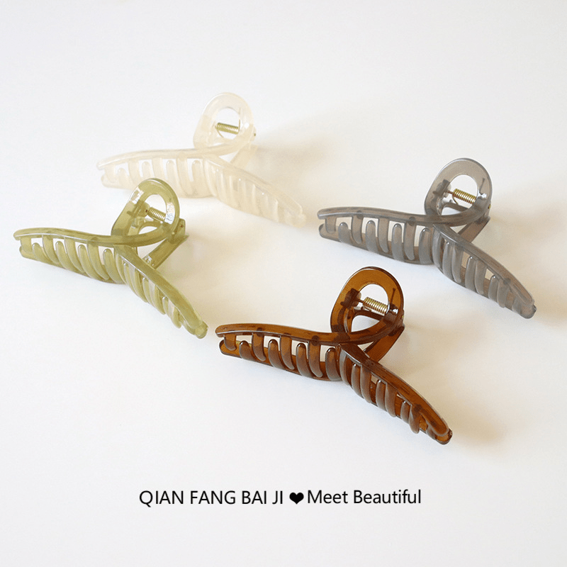 ニュアンスくすみパールヘアクリップ - select store mirror meニュアンスくすみパールヘアクリップselect store mirror meselect store mirror me緑色