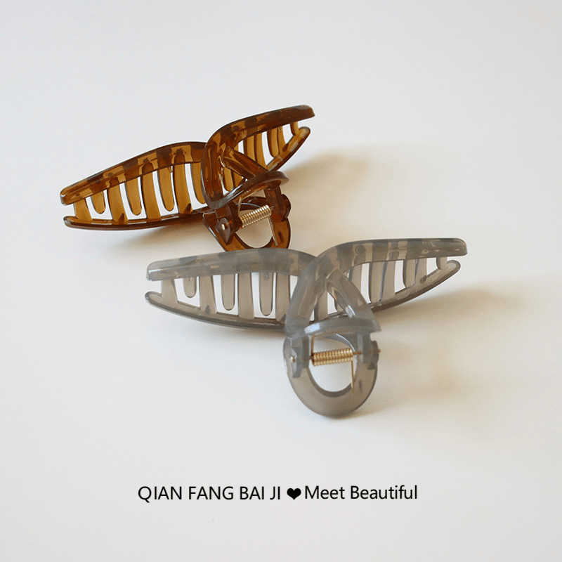 ニュアンスくすみパールヘアクリップ - select store mirror meニュアンスくすみパールヘアクリップselect store mirror meselect store mirror me杏色