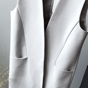 ロングベスト ジャケット - select store mirror meロングベスト ジャケットselect store mirror meselect store mirror meグレージュ S