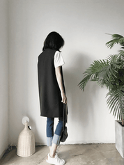 ロングベスト ジャケット - select store mirror meロングベスト ジャケットselect store mirror meselect store mirror meグレージュ S