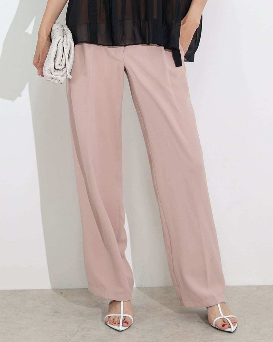 <Sサイズ即納>【動画あり】かすみピンクハイウエストワイドレッグパンツ - select store mirror me<Sサイズ即納>【動画あり】かすみピンクハイウエストワイドレッグパンツ194555479mirror meselect store mirror me194555479【即納】S