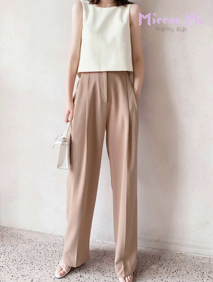 <Sサイズ即納>【動画あり】かすみピンクハイウエストワイドレッグパンツ - select store mirror me<Sサイズ即納>【動画あり】かすみピンクハイウエストワイドレッグパンツ194555479mirror meselect store mirror me194555479【即納】S