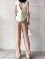 <Sサイズ即納>【動画あり】かすみピンクハイウエストワイドレッグパンツ - select store mirror me<Sサイズ即納>【動画あり】かすみピンクハイウエストワイドレッグパンツ194555479mirror meselect store mirror me194555479【即納】S