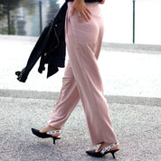 <Sサイズ即納>【動画あり】かすみピンクハイウエストワイドレッグパンツ - select store mirror me<Sサイズ即納>【動画あり】かすみピンクハイウエストワイドレッグパンツ194555479mirror meselect store mirror me194555479【即納】S