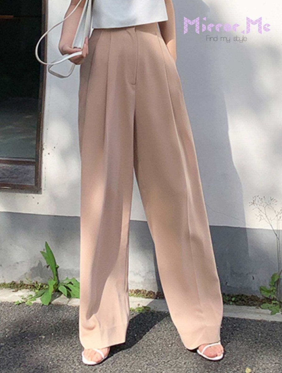 <Sサイズ即納>【動画あり】かすみピンクハイウエストワイドレッグパンツ - select store mirror me<Sサイズ即納>【動画あり】かすみピンクハイウエストワイドレッグパンツ194555479mirror meselect store mirror me194555479【即納】S