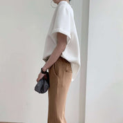 【動画あり】上質素材オーバーシルエットTシャツ 2色展開 - select store mirror me【動画あり】上質素材オーバーシルエットTシャツ 2色展開115223871mirror meselect store mirror me115223871ホワイト S