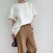 【動画あり】上質素材オーバーシルエットTシャツ 2色展開 - select store mirror me【動画あり】上質素材オーバーシルエットTシャツ 2色展開115223871mirror meselect store mirror me115223871ホワイト S