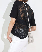 【動画あり】バックシースルーレース切り替えTシャツ - select store mirror me【動画あり】バックシースルーレース切り替えTシャツ132628832mirror meselect store mirror me132628832S