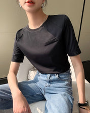 【動画あり】バックシースルーレース切り替えTシャツ - select store mirror me【動画あり】バックシースルーレース切り替えTシャツ132628832mirror meselect store mirror me132628832S