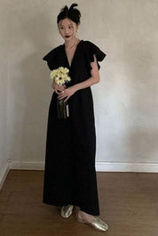 【動画あり】Vネックラフシルエットロングワンピース 3色展開 - select store mirror me【動画あり】Vネックラフシルエットロングワンピース 3色展開201336230mirror meselect store mirror me201336230ホワイトS