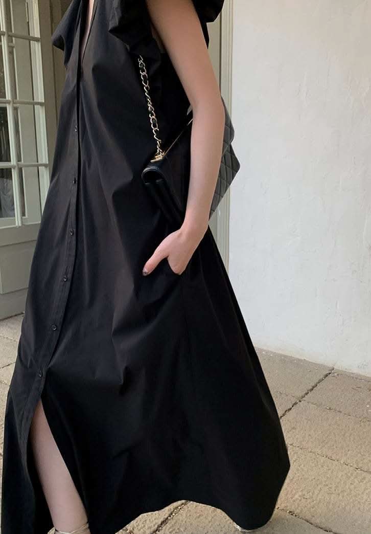 【動画あり】Vネックラフシルエットロングワンピース 3色展開 - select store mirror me【動画あり】Vネックラフシルエットロングワンピース 3色展開201336230mirror meselect store mirror me201336230ホワイトS