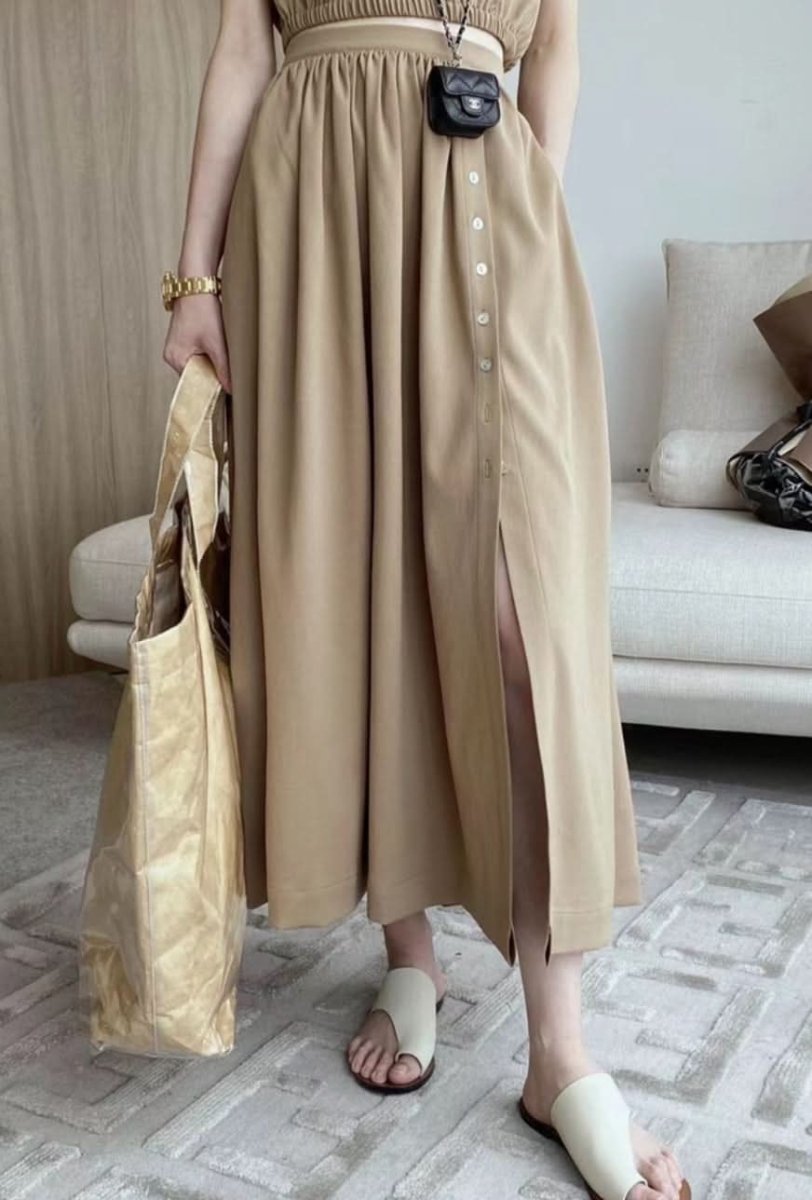 Vネックトップス&サイドボタンスカート2点セット 2色展開 - select store mirror meVネックトップス&サイドボタンスカート2点セット 2色展開178971836mirror meselect store mirror me178971836ベージュS