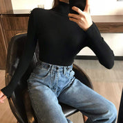 ＜アッシュブルー１点即納＞【カラー展開豊富】【動画あり】タートルネックシンプルコットンリブニット　１４色展開 - select store mirror me＜アッシュブルー１点即納＞【カラー展開豊富】【動画あり】タートルネックシンプルコットンリブニット　１４色展開194486476mirror meselect store mirror me194486476ホワイト