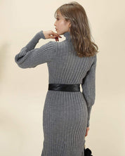 ＜残り１点！＞【動画あり】タートルネックふんわり美シルエットリブワンピース　２色展開 - select store mirror me＜残り１点！＞【動画あり】タートルネックふんわり美シルエットリブワンピース　２色展開194477304mirror meselect store mirror me194477304グレー