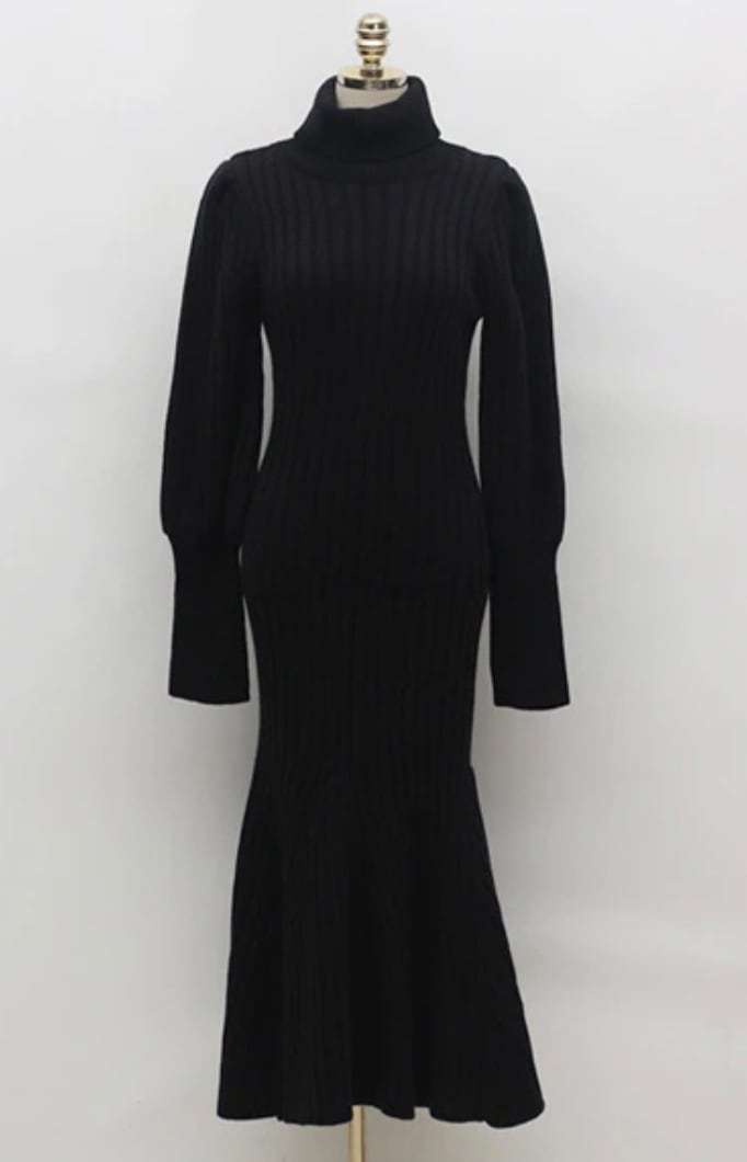 ＜残り１点！＞【動画あり】タートルネックふんわり美シルエットリブワンピース　２色展開 - select store mirror me＜残り１点！＞【動画あり】タートルネックふんわり美シルエットリブワンピース　２色展開194477304mirror meselect store mirror me194477304グレー