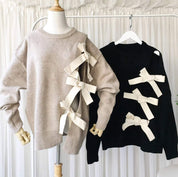 ＜ベージュ１点即納＞フロントデザインカットリボンニット　２色展開 - select store mirror me＜ベージュ１点即納＞フロントデザインカットリボンニット　２色展開194480938mirror meselect store mirror me194480938ベージュXS