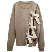 ＜ベージュ１点即納＞フロントデザインカットリボンニット　２色展開 - select store mirror me＜ベージュ１点即納＞フロントデザインカットリボンニット　２色展開194480938mirror meselect store mirror me194480938ベージュXS