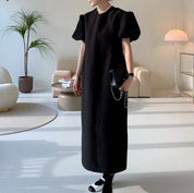 ＜ホワイト１点即納＞ラウンドネック上品パフスリーブワンピース　２色展開 - select store mirror me＜ホワイト１点即納＞ラウンドネック上品パフスリーブワンピース　２色展開194487926mirror meselect store mirror me194487926【即納】ホワイト