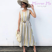 ＜イエローラスト１点即納＞マルチストライプレーヨンワンピース　４色展開 - select store mirror me＜イエローラスト１点即納＞マルチストライプレーヨンワンピース　４色展開52694202mirror meselect store mirror me52694202【即納】イエロー