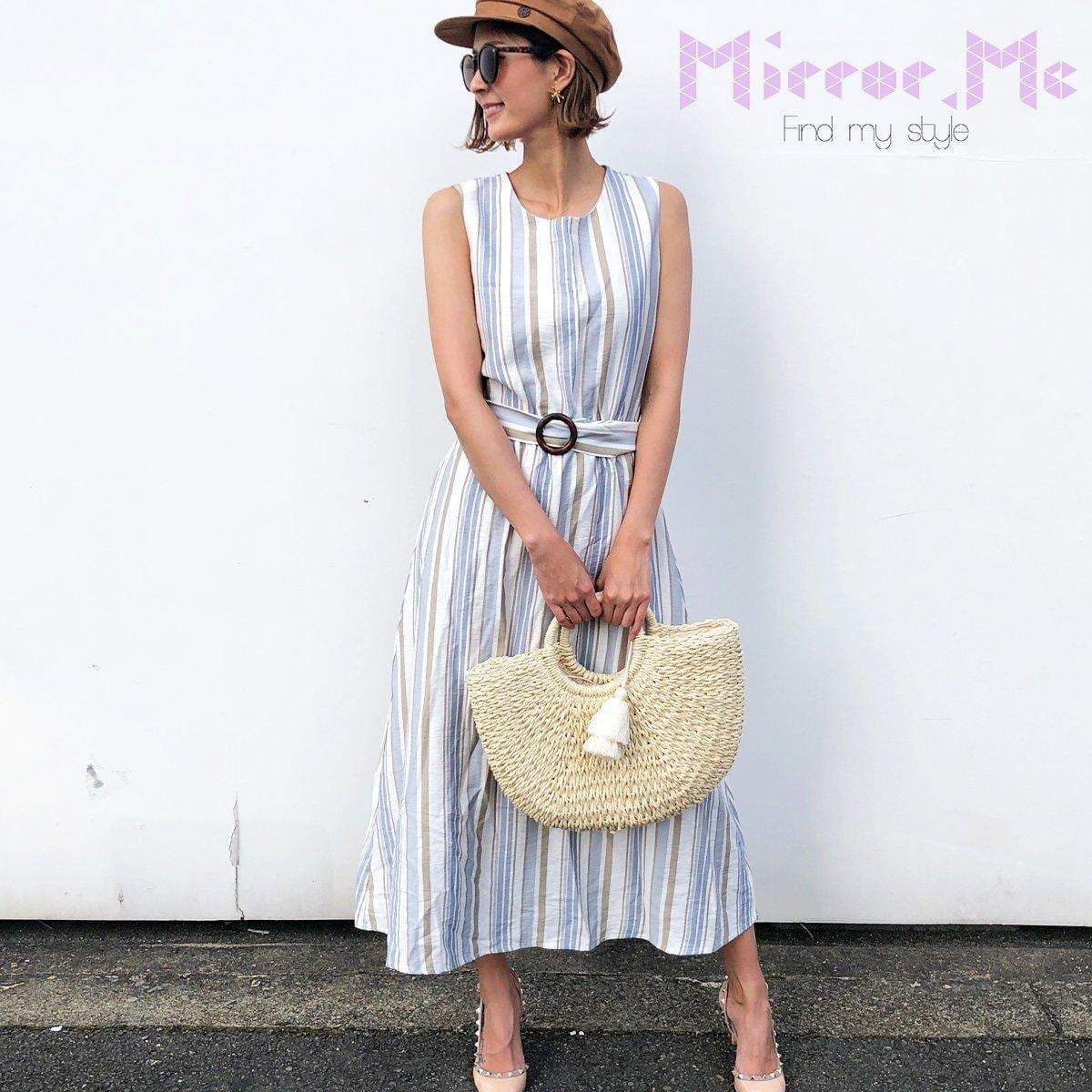 ＜イエローラスト１点即納＞マルチストライプレーヨンワンピース　４色展開 - select store mirror me＜イエローラスト１点即納＞マルチストライプレーヨンワンピース　４色展開52694202mirror meselect store mirror me52694202【即納】イエロー