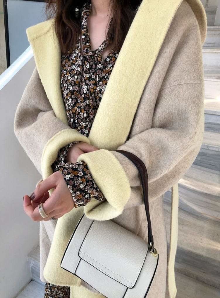 ＜インスタグラマー様ご愛用＞【高品質ウール100％】【動画あり】リバーシブルイエロー＆ベージュコート - select store mirror me＜インスタグラマー様ご愛用＞【高品質ウール100％】【動画あり】リバーシブルイエロー＆ベージュコート191289903mirror meselect store mirror me191289903S