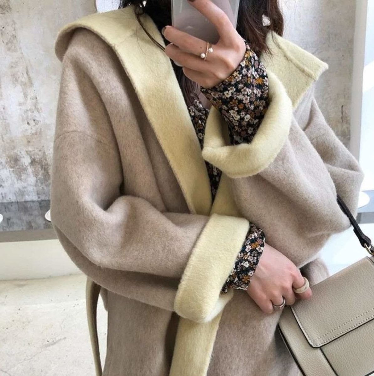 ＜インスタグラマー様ご愛用＞【高品質ウール100％】【動画あり】リバーシブルイエロー＆ベージュコート - select store mirror me＜インスタグラマー様ご愛用＞【高品質ウール100％】【動画あり】リバーシブルイエロー＆ベージュコート191289903mirror meselect store mirror me191289903S