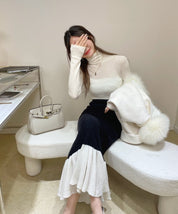 【高品質ウール100%】【動画あり】切り替えマーメイドフレアスカート - select store mirror me【高品質ウール100%】【動画あり】切り替えマーメイドフレアスカート196834241mirror meselect store mirror me196834241XS