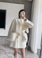 ＜インスタグラマー様ご愛用＞【高品質ウール100％＆フォックスファー】【動画あり】ボリュームファーポケットコート２点セット　２色展開 - select store mirror me＜インスタグラマー様ご愛用＞【高品質ウール100％＆フォックスファー】【動画あり】ボリュームファーポケットコート２点セット　２色展開194411253mirror meselect store mirror me194411253ホワイトS