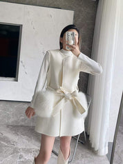 ＜インスタグラマー様ご愛用＞【高品質ウール100％＆フォックスファー】【動画あり】ボリュームファーポケットコート２点セット　２色展開 - select store mirror me＜インスタグラマー様ご愛用＞【高品質ウール100％＆フォックスファー】【動画あり】ボリュームファーポケットコート２点セット　２色展開194411253mirror meselect store mirror me194411253ホワイトS