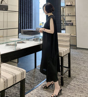 バックデザインカットアシンメトリーブラックワンピース - select store mirror meバックデザインカットアシンメトリーブラックワンピース109734902mirror meselect store mirror me109734902S