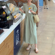 ピスタチオグリーン変形ウエストタックワンピース - select store mirror meピスタチオグリーン変形ウエストタックワンピース109745577mirror meselect store mirror me109745577S
