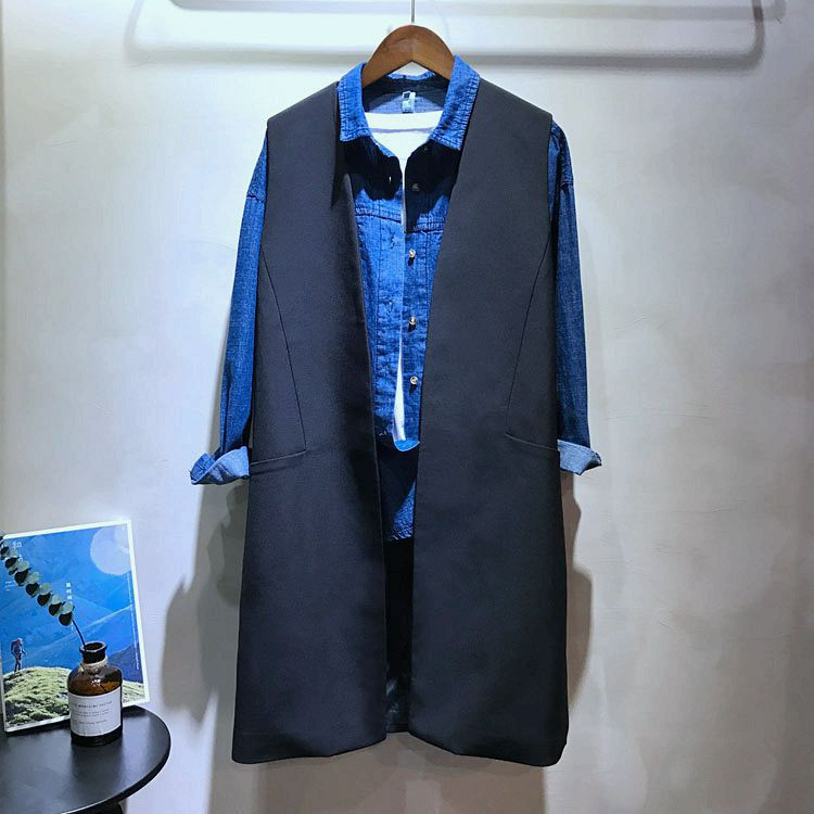 ロングベスト　ジャケット