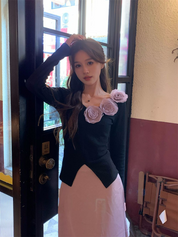 フレンチフラワーセットアップ