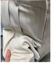 ワイドレックストライプパンツ