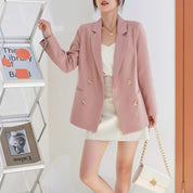 【動画あり】なめらかピンクスタンダードダブルジャケット - select store mirror me【動画あり】なめらかピンクスタンダードダブルジャケット111008416mirror meselect store mirror me111008416S