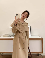 ＜インスタグラマー様ご愛用＞売り上げ１位！【動画あり】トレンドショールデザイントレンチコート - select store mirror me＜インスタグラマー様ご愛用＞売り上げ１位！【動画あり】トレンドショールデザイントレンチコート198332085mirror meselect store mirror me198332085XS