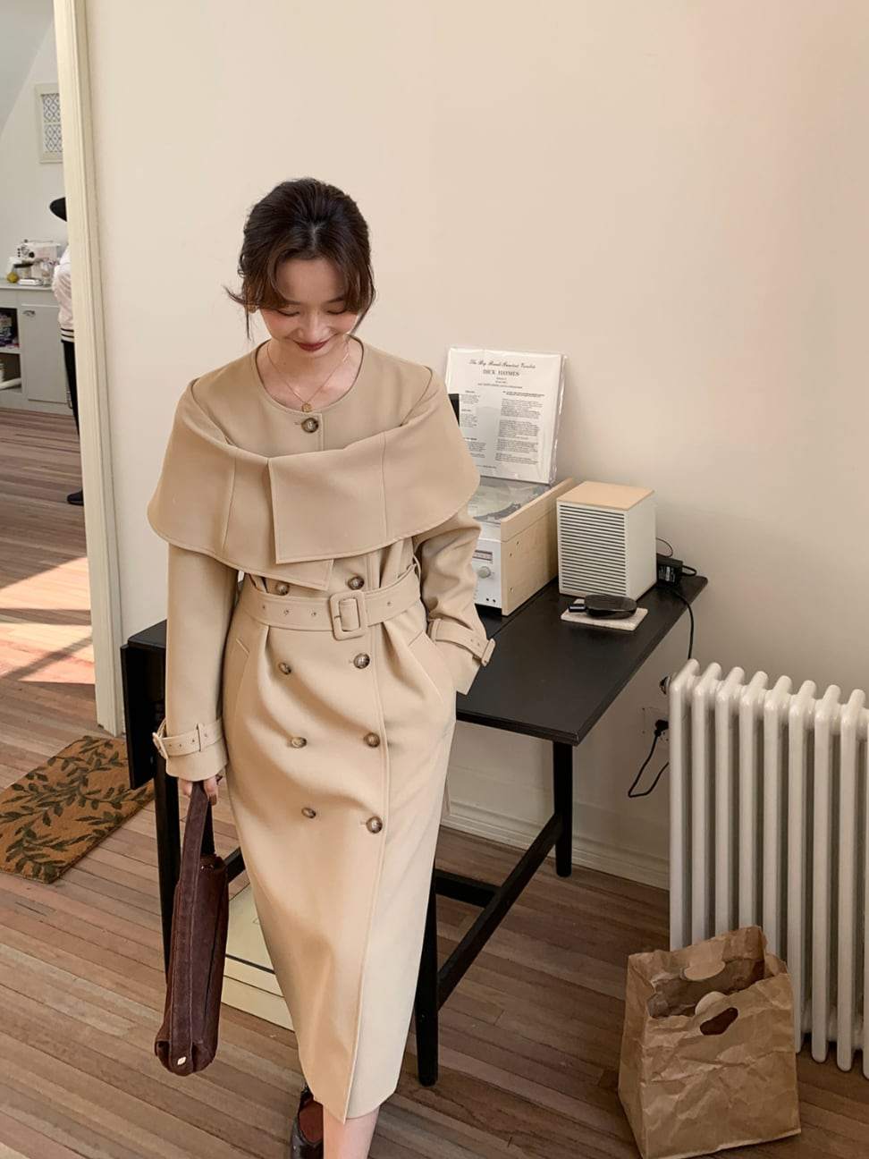 ＜インスタグラマー様ご愛用＞売り上げ１位！【動画あり】トレンドショールデザイントレンチコート - select store mirror me＜インスタグラマー様ご愛用＞売り上げ１位！【動画あり】トレンドショールデザイントレンチコート198332085mirror meselect store mirror me198332085XS